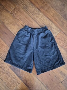 H&M Basic Black Sweat Shorts - Size XXS